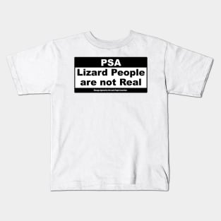 PSA Lizard People Kids T-Shirt